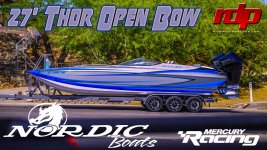 Nordic 27' Thor W/Open Bow & Twin Outboards | Feature Boat