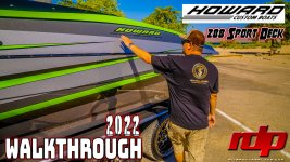 WALKTHROUGH Howard 288 Sport Deck | 2022 Lake Havasu