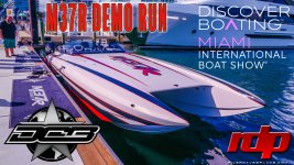 DCB M37R Miami Boat Show 2023 - TEST RUN